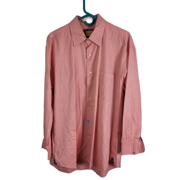 Robert Talbot Carmel Men's Button Down Size XL Long Sleeve Shirt - Picture 1 of 13